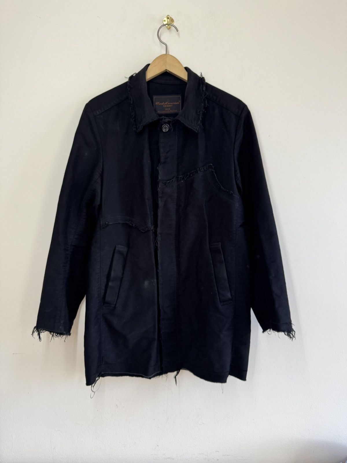 undercover ダウンジャケットpaper doll ドクロ SEVENSTARCLOTHING - UNDERCOVER PAPER DOLL REBUILDING ZIP