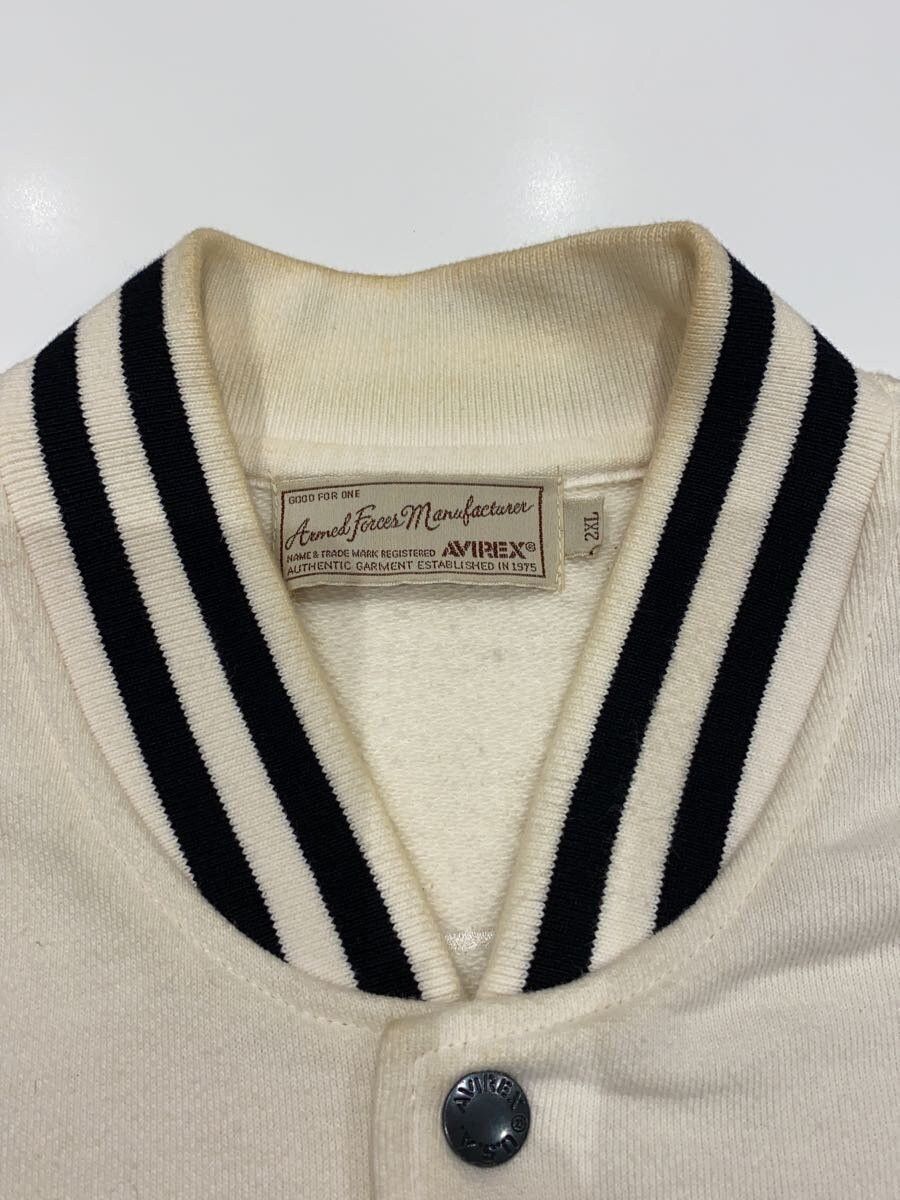Avirex Avirex Cotton Stadium Jacket Ivory Size US XL / EU 56 / 4 - 6 Thumbnail