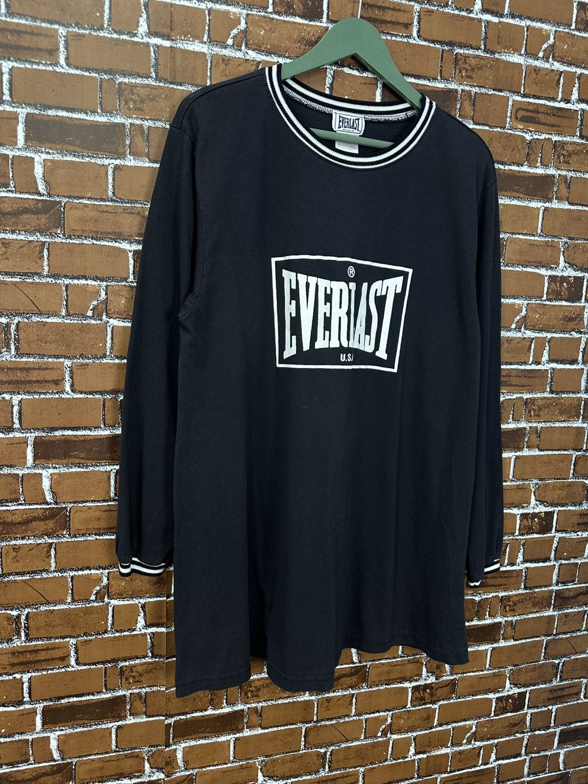 Everlast Vintage Everlast Made In Usa Long Shirt A978 Size L / US 10 / IT 46 - 2 Thumbnail