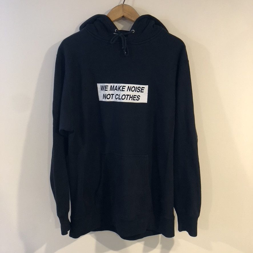 Undercover Vintage WE MAKE NOISE NOT CLOTHES Hoodie Size US XL / EU 56 / 4 - 1 Thumbnail