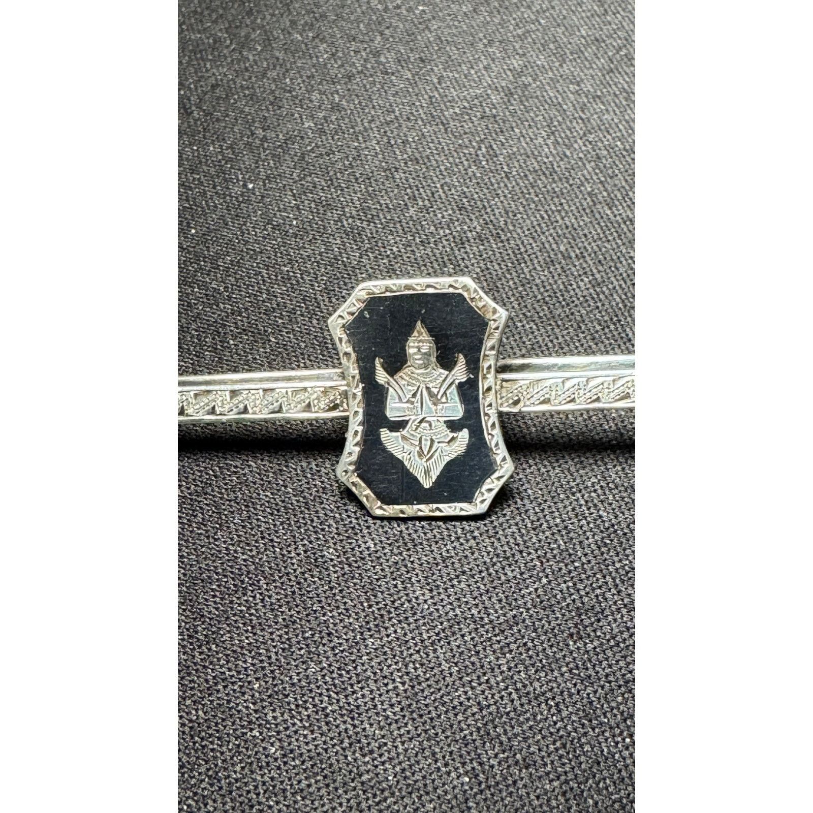 Other Antique Siam Sterling Niello Tie Clip Size ONE SIZE - 1 Thumbnail