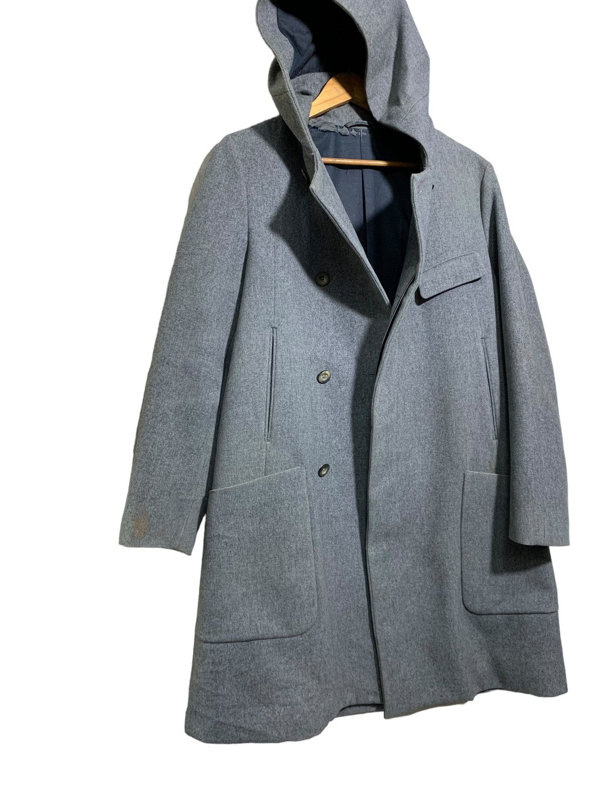 Jil Sander 🔥VTG JIL SANDER ITALY GREY HOODIE JACKETS Size US M / EU 48-50 / 2 - 3 Thumbnail