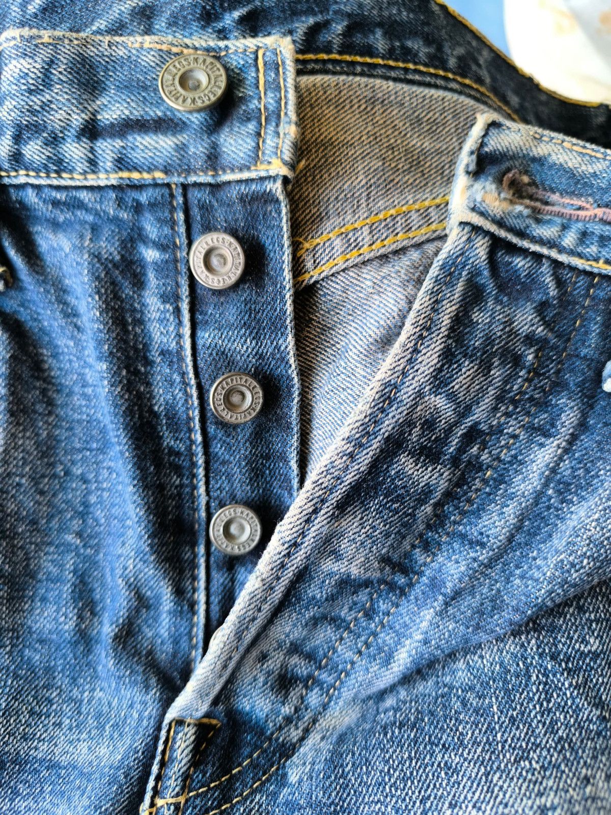 パンツ KAPITAL BORO DENIM PATCHWORK CHAPS PANTS パンツ KAPITAL BORO DENIM PATCHWORK CHAPS PANTS KAPITAL Boro