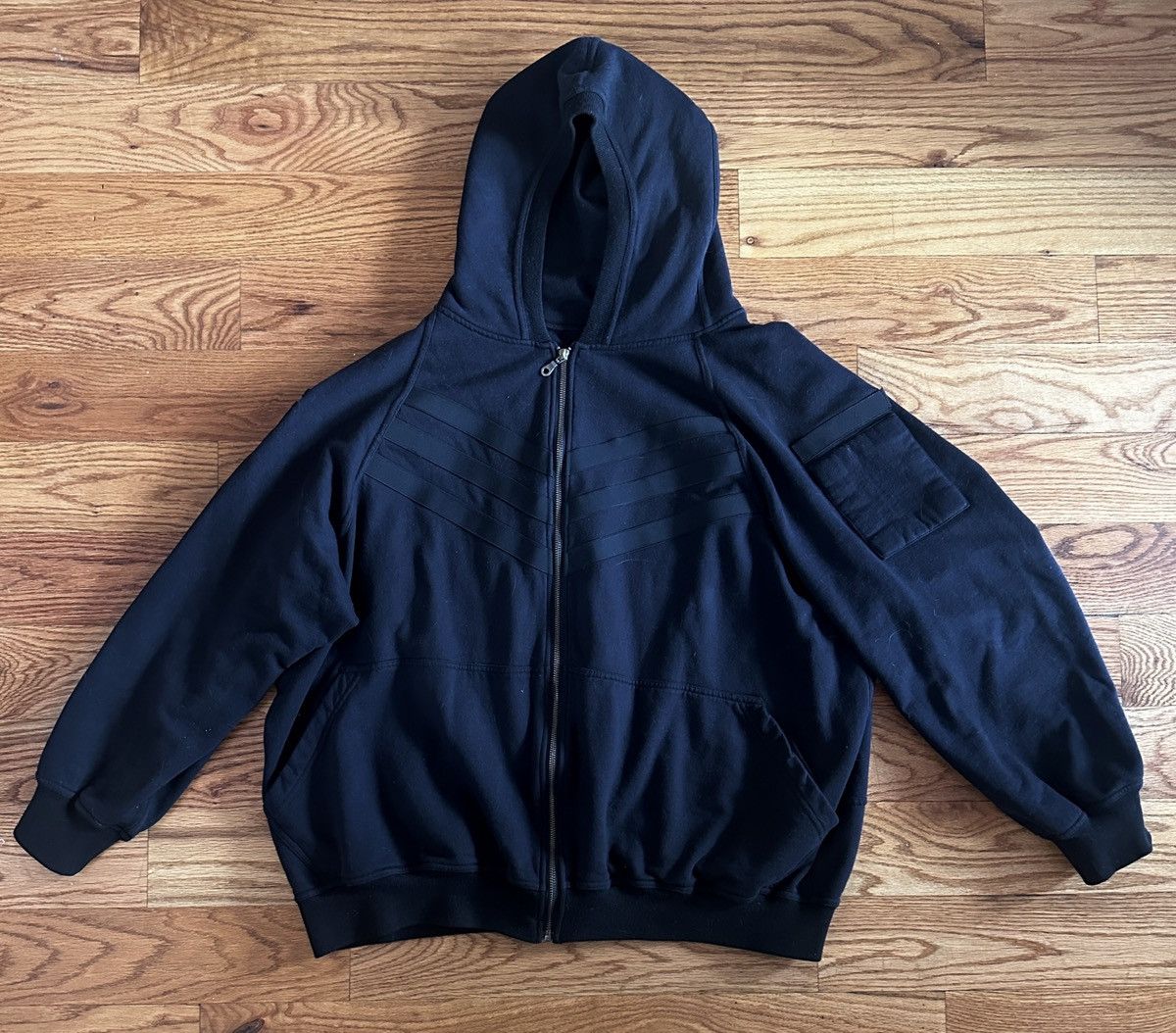 Bryan Jimenez Bryan Jimenez Taped Hoodie Large Size US L / EU 52-54 / 3 - 1 Thumbnail
