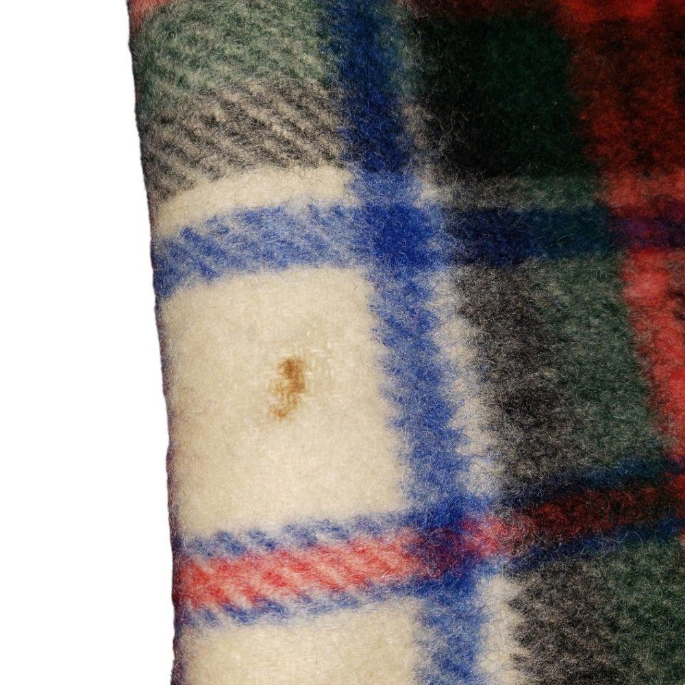 Designer CT485 Vintage Marshall Fields Wool Blanket Throw Size ONE SIZE - 4 Thumbnail