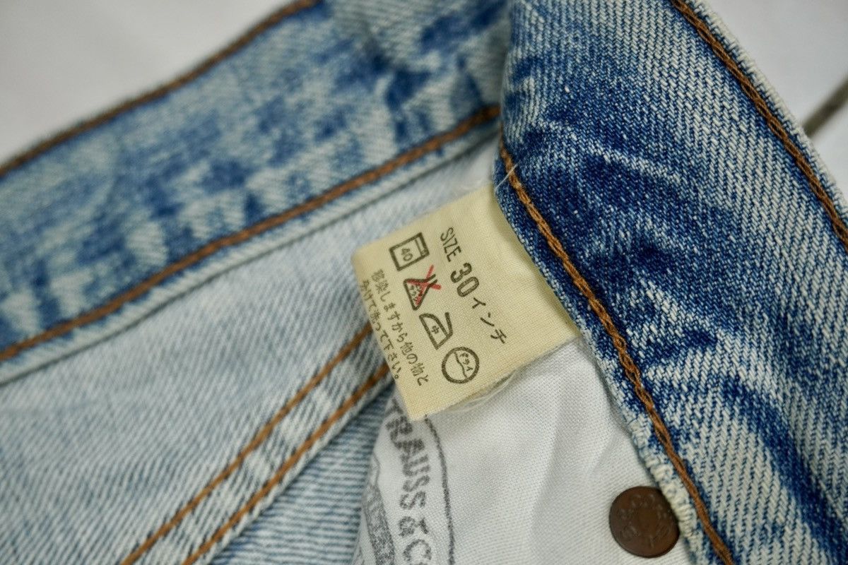 Levi's Vintage 90s LEVIS Big E 502xx redline selvedge grunge style Size US 30 / EU 46 - 10 Thumbnail