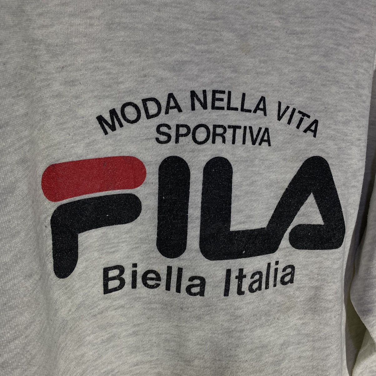 Fila × Vintage VINTAGE FILA ICONIC LOGO SWEATERSHIRT Size US M / EU 48-50 / 2 - 5 Thumbnail