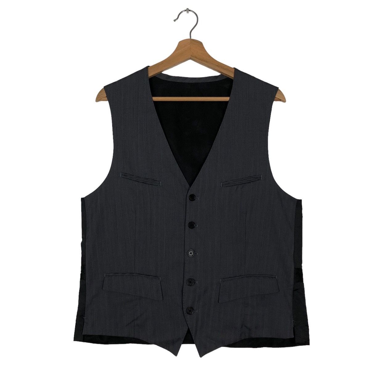 Burberry 🔥90’s Waist Coats Burberry Black Label Striped Size US M / EU 48-50 / 2 - 1 Thumbnail