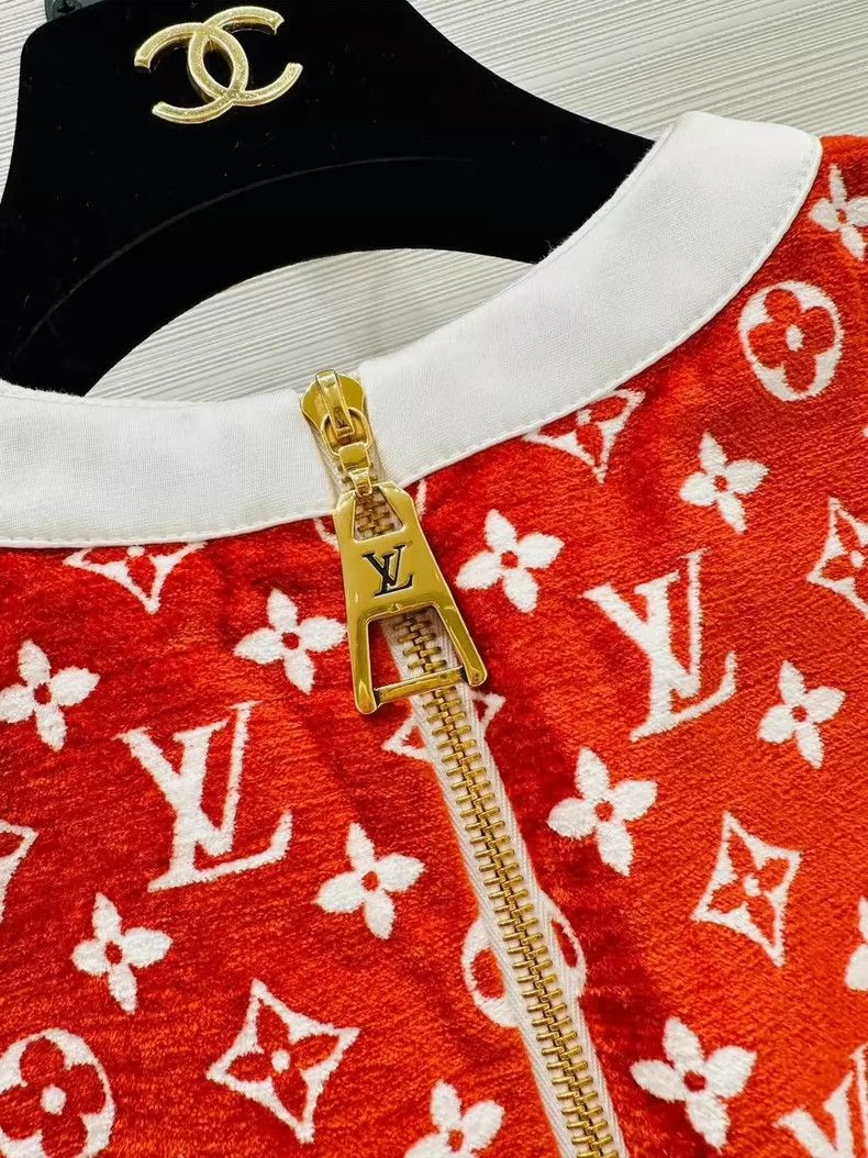 Louis Vuitton Louis Vuitton Spring and summer full logo top dress Size XS / US 0-2 / IT 36-38 - 8 Thumbnail