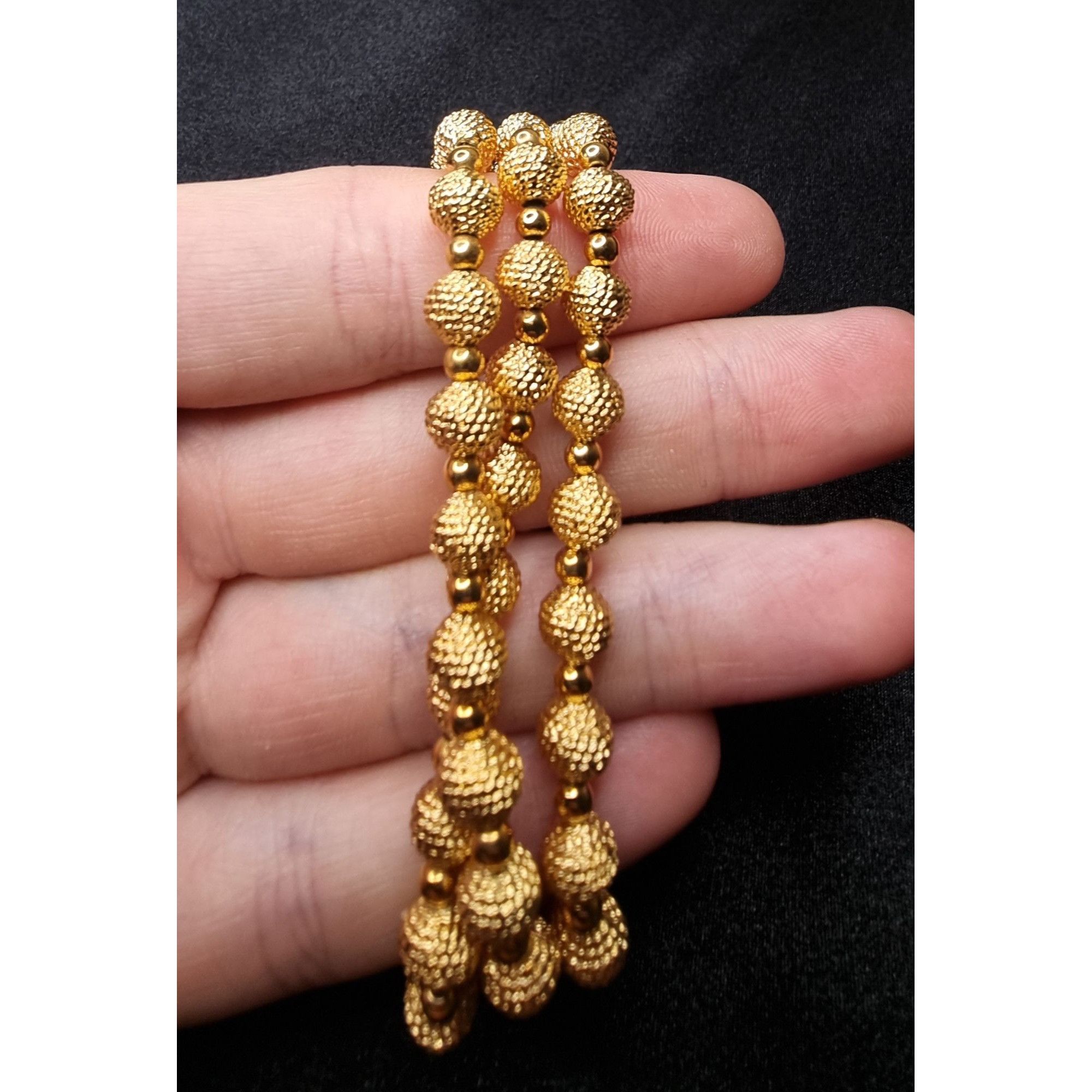 Joan Rivers Vintage Joan Rivers Classics Collection Gold-Tone Beaded Tri Size ONE SIZE - 4 Thumbnail
