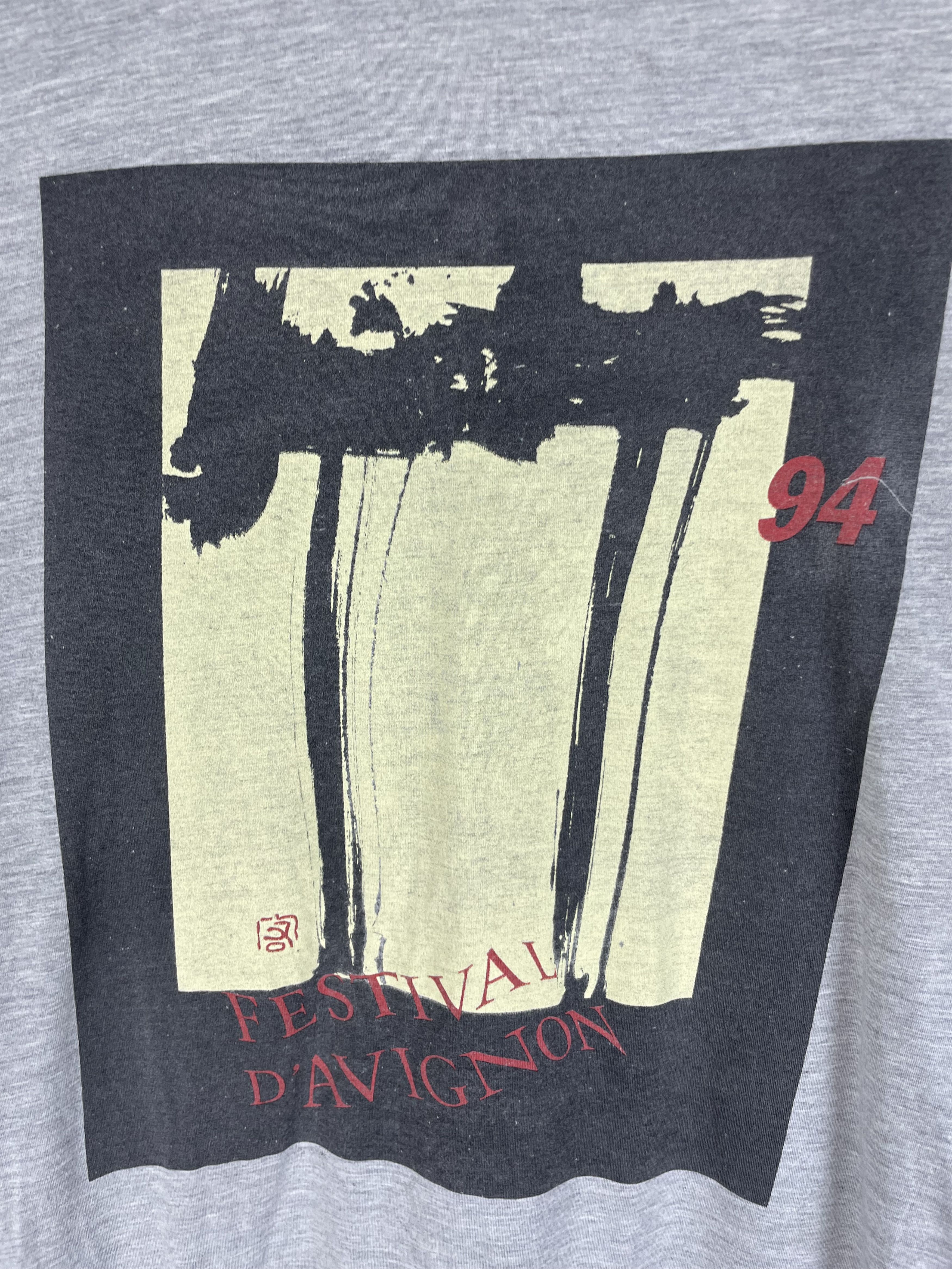 Vintage 1994 Festival D'Avignon Tee Perfoming Arts Size US L / EU 52-54 / 3 - 4 Thumbnail