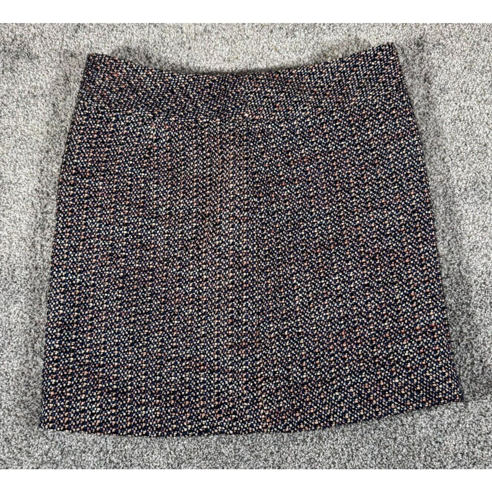 Loft Loft Mini Skirt Size 6 Bouclé Tweed Chic Office Twee Wool Size 28" / US 6 / IT 42 - 1 Thumbnail