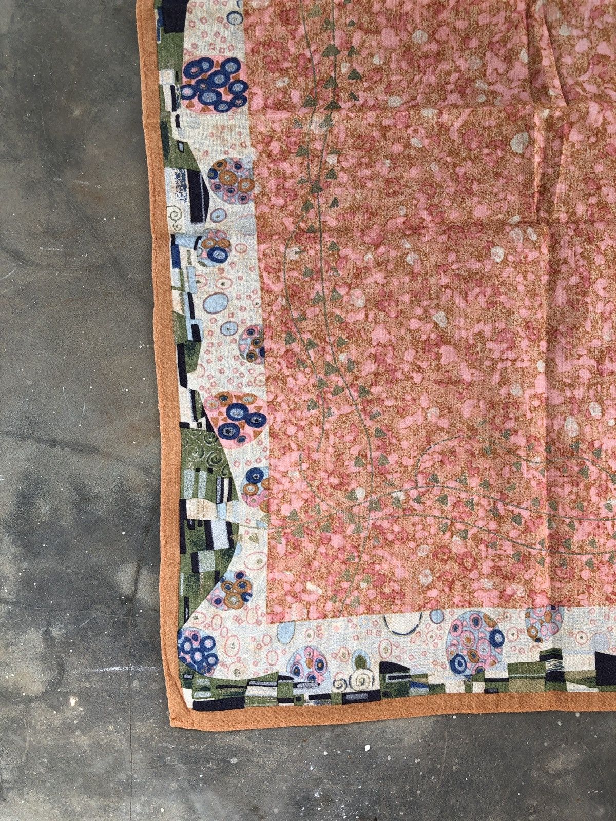 Designer Vintage Artwork Gustav Klimt Handkerchief Neckerchief Size ONE SIZE - 3 Thumbnail