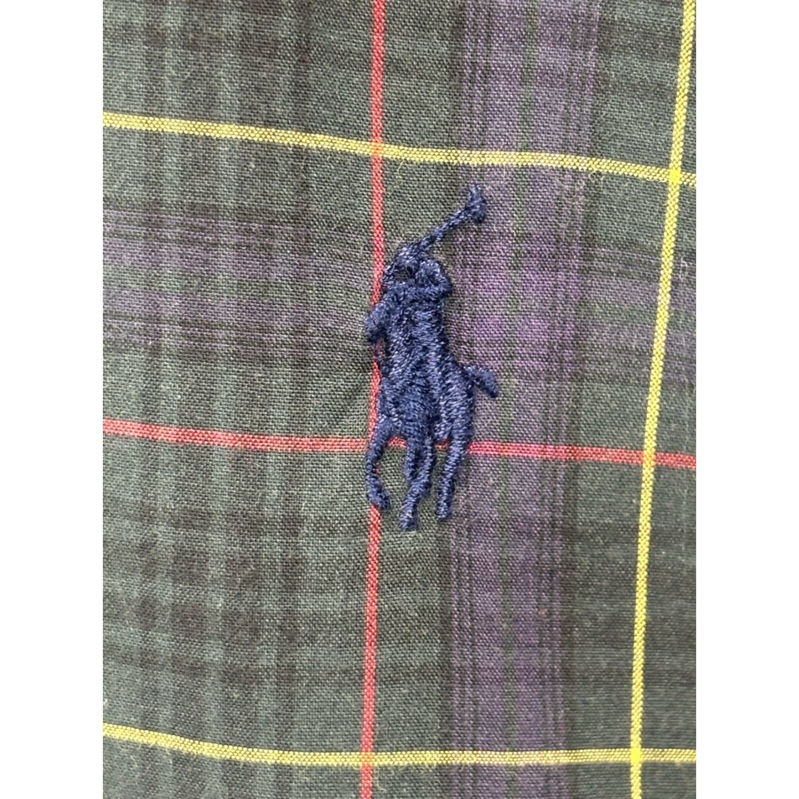 Ralph Lauren VINTAGE Ralph Lauren Shirt Men XL Plaid Cotton Long Sleeve Preppy Tartan Collared Button-Up Size US XL / EU 56 / 4 - 4 Thumbnail