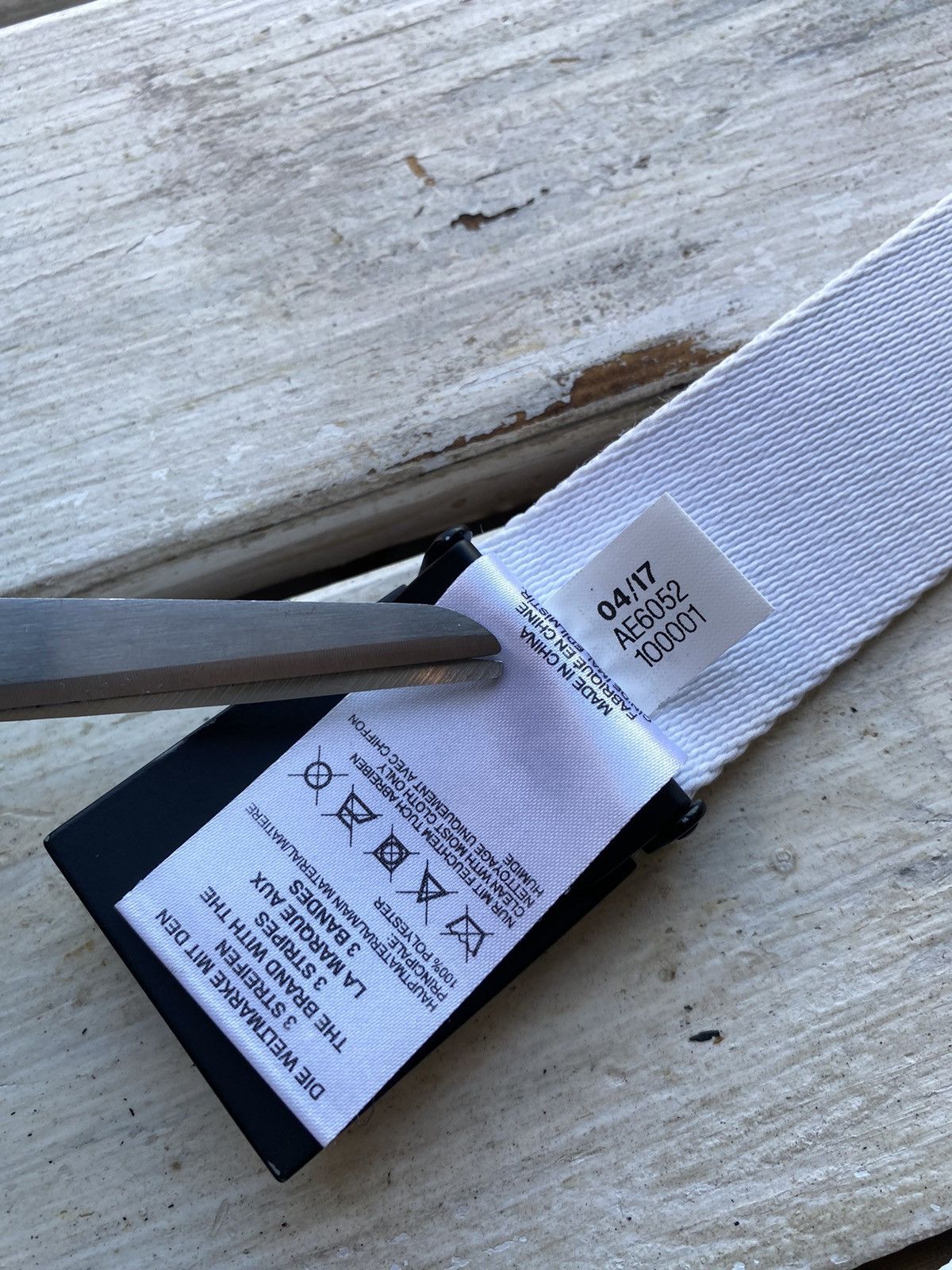 Adidas × Designer VINTAGE Buckle Adidas CLASSIC LOGO BELT Adult OS Size ONE SIZE - 10 Thumbnail