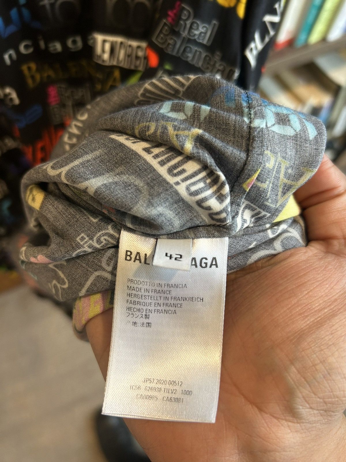 Balenciaga Balenciaga logo shirt Size US XS / EU 42 / 0 - 4 Thumbnail