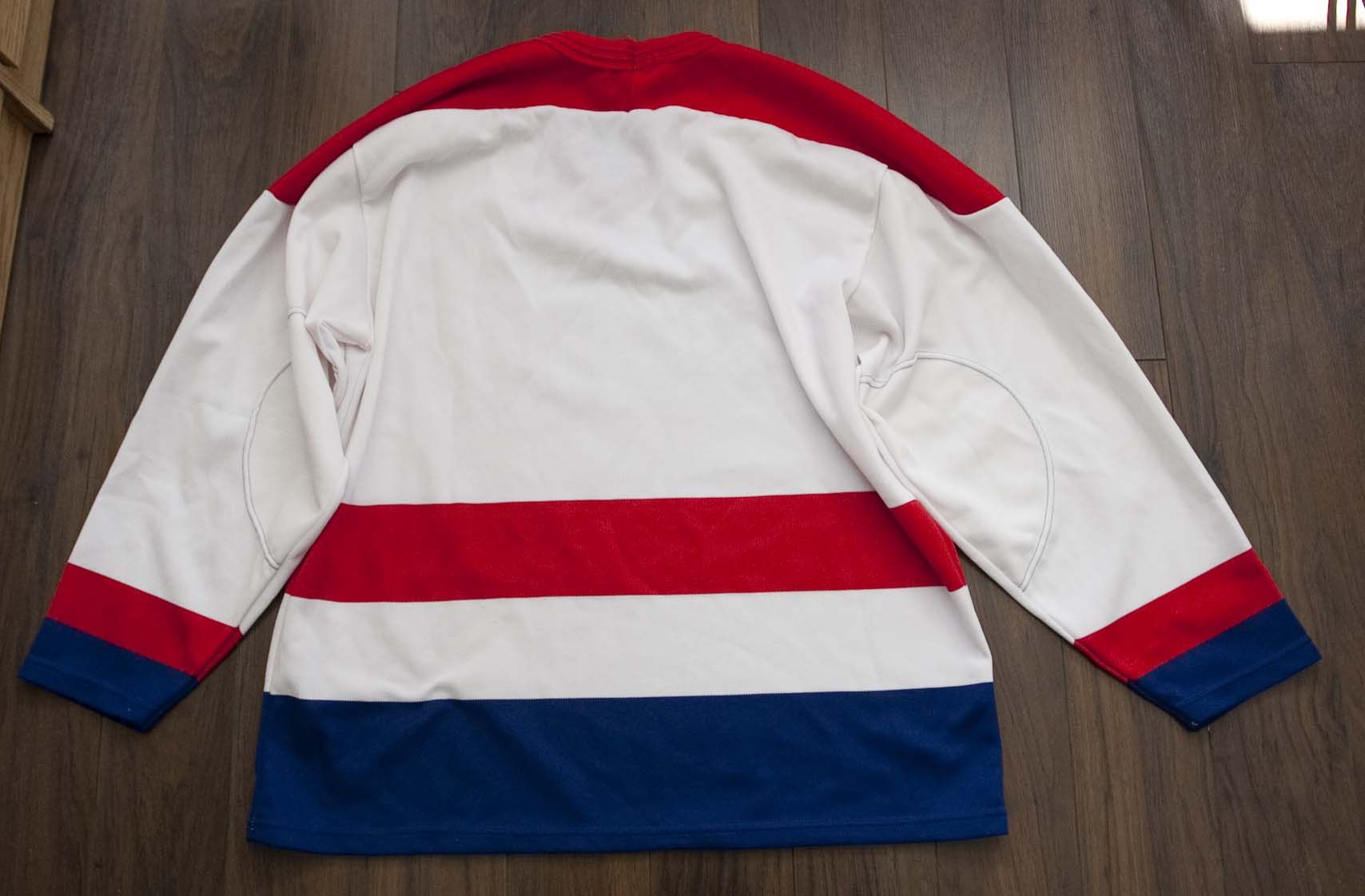 Vintage Ted Fletcher Hockey Jersey Size XL Vintage Supertrix Blank Size US XL / EU 56 / 4 - 4 Thumbnail