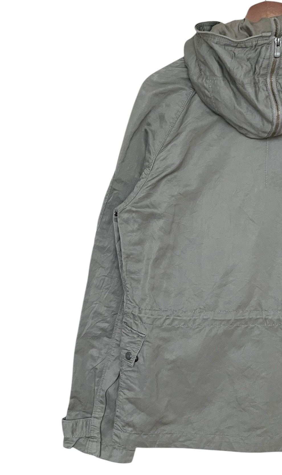 Japanese Brand × Neil Barrett × Vintage Vintage Japanese Brand Blackbarrett Hoodie Jacket 2000s Size US M / EU 48-50 / 2 - 7 Thumbnail