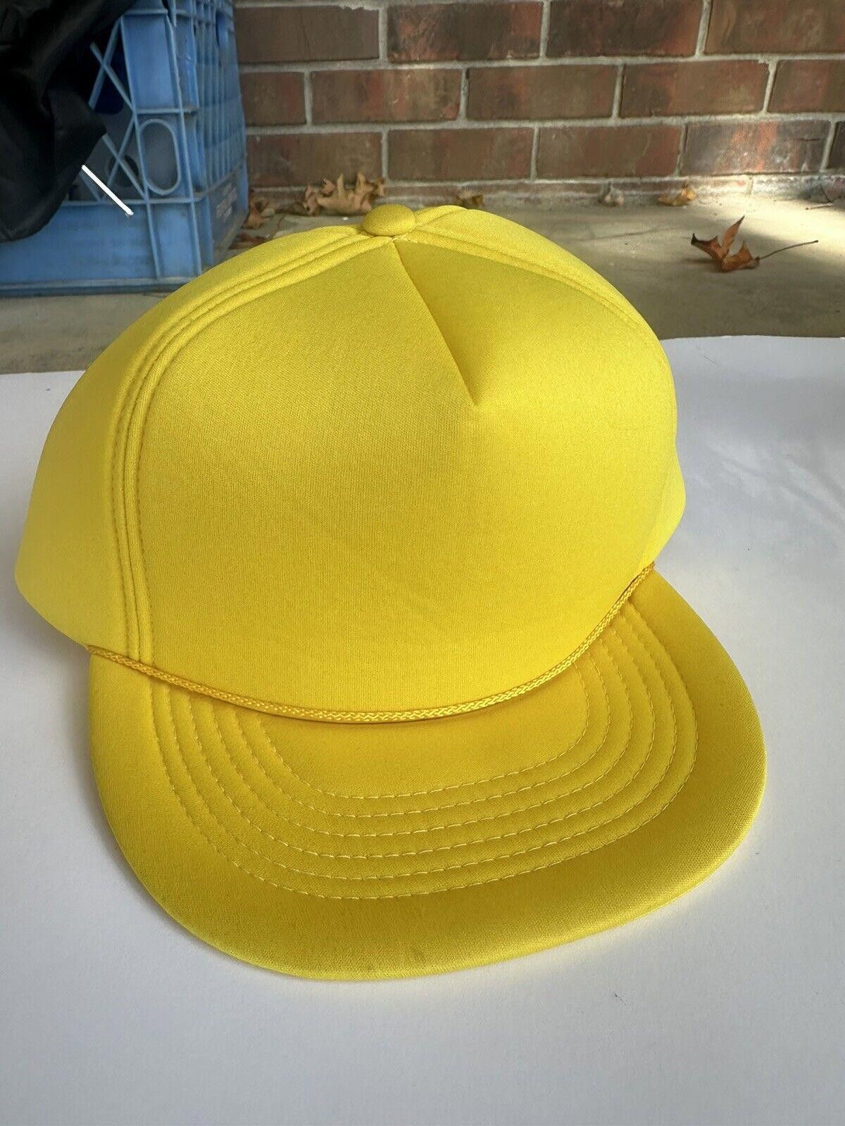 Supreme Vintage Supreme Snapback Hat Yellow Size ONE SIZE - 6 Thumbnail
