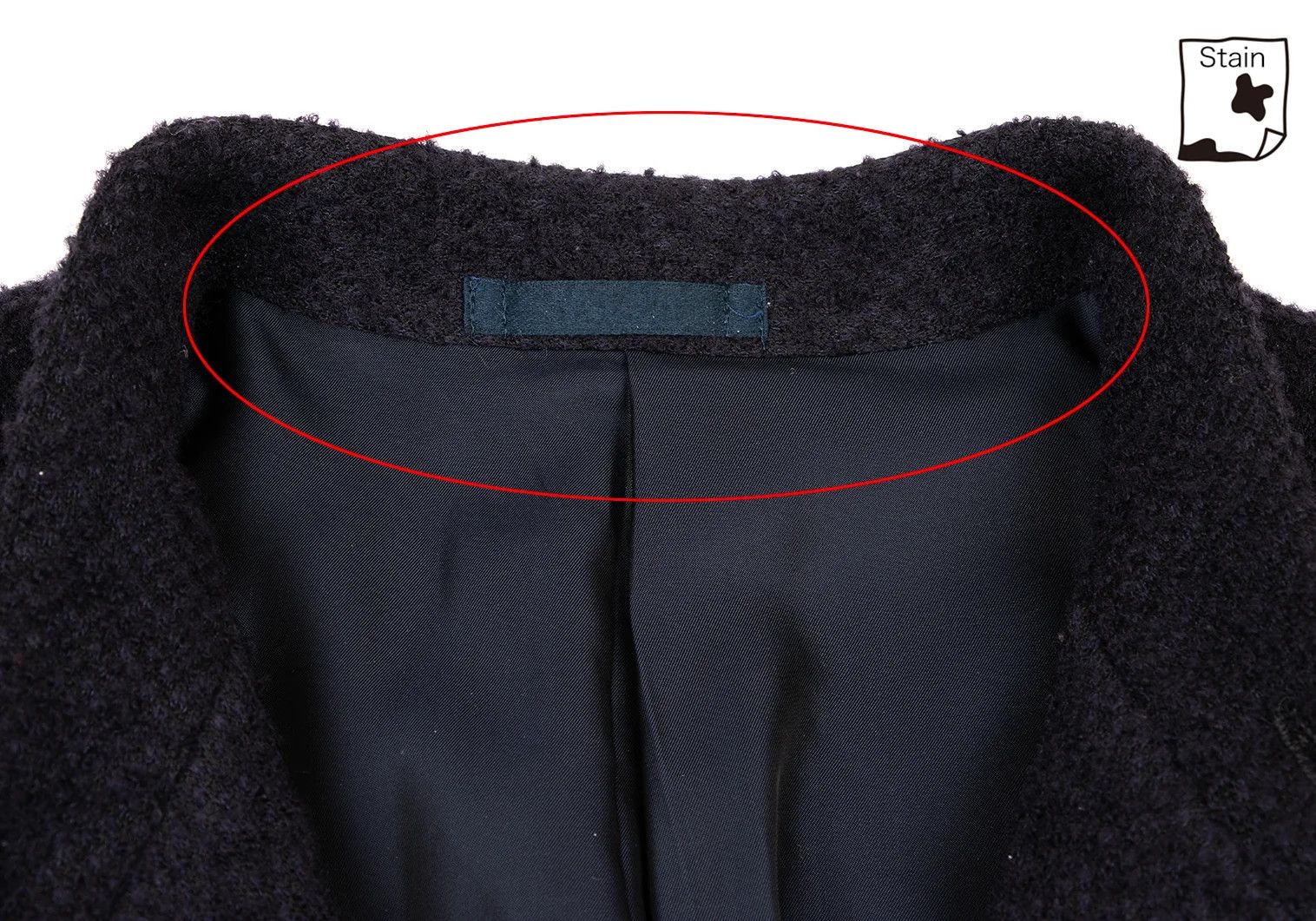 Issey Miyake Wool Pilling Design Stand Collar Jacket in Dark Purple M Size US M / EU 48-50 / 2 - 5 Thumbnail