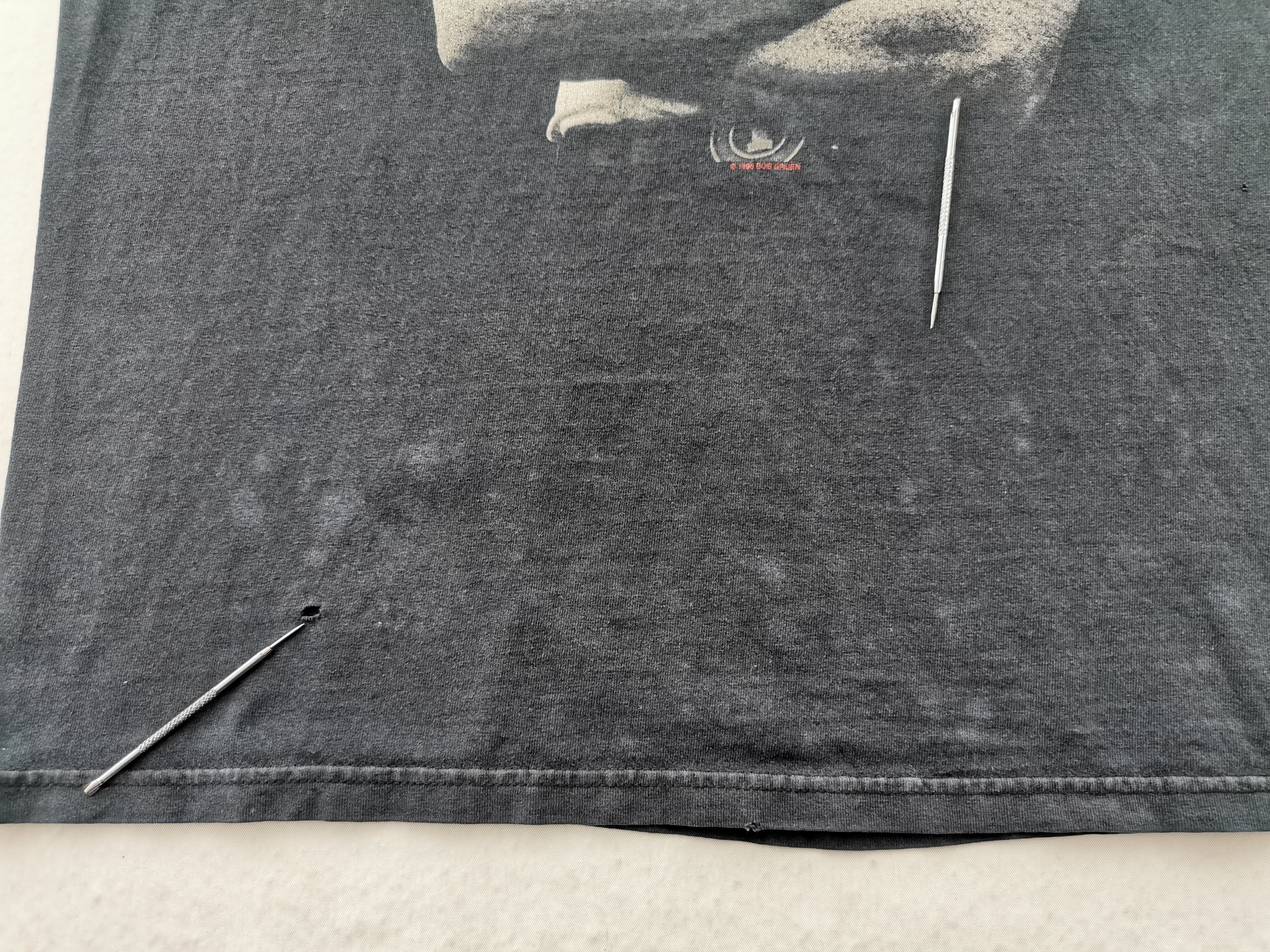 Vintage Distressed Vintage 90s John Lennon English Singer T Shirt Size US M / EU 48-50 / 2 - 8 Thumbnail