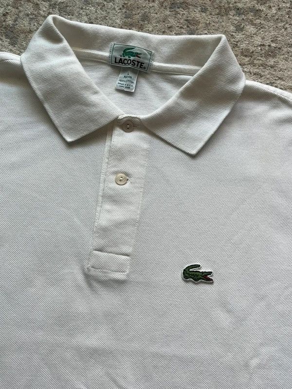 Lacoste Lacoste Made in USA Sz L 1992 Patron Size US L / EU 52-54 / 3 - 2 Thumbnail
