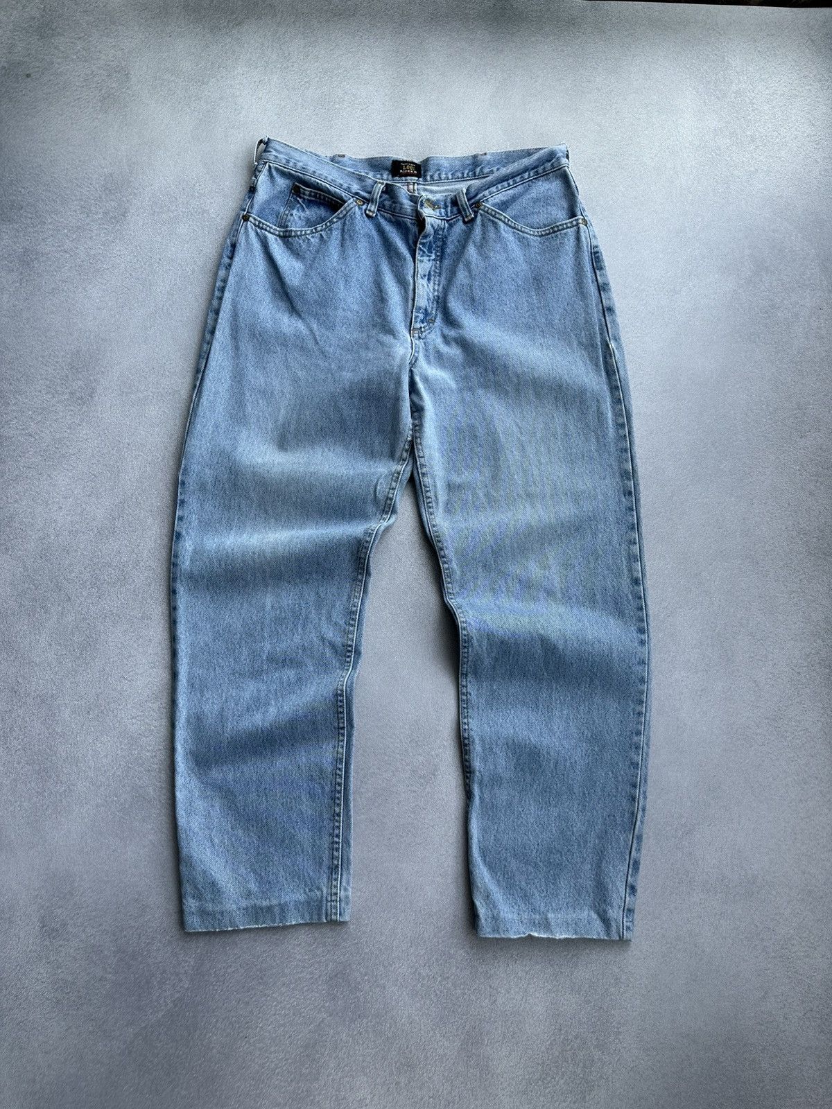 Lee Vintage Lee Riders Sanforized Rare Baggy Jeans Sz 38 x 34 Size US 38 / EU 54 - 1 Thumbnail