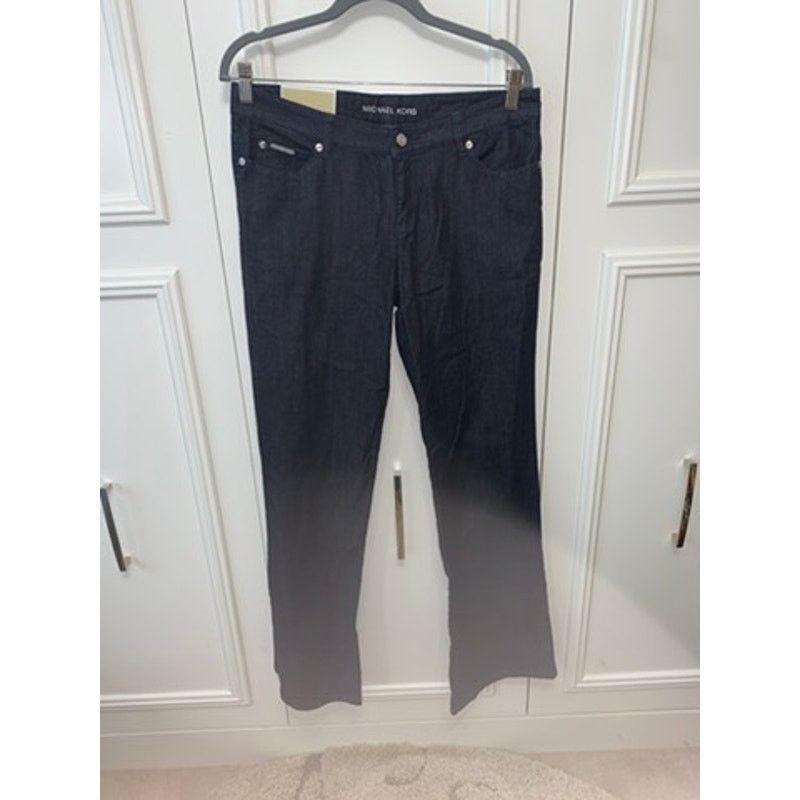 Michael Kors NWT Michael Kors Women's Low Rise Bootcut Jeans Size 14 Blue Size 36" / US 14 / IT 50 - 1 Thumbnail