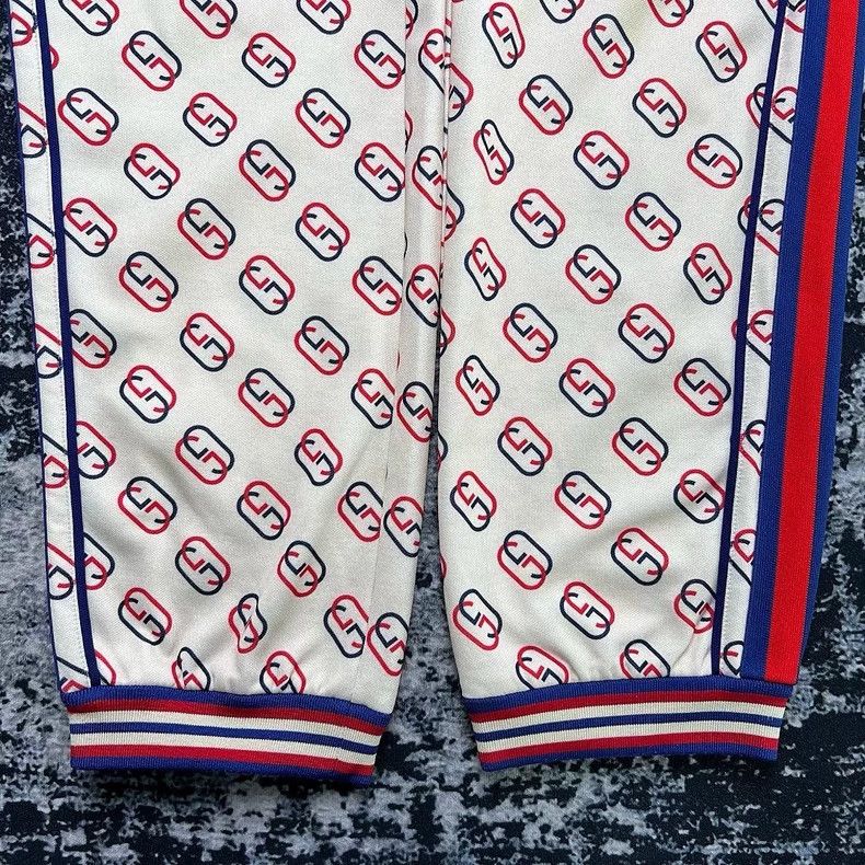 Gucci Gucci SizeS Double G full-printed logo elastic waist knitte Size US 29 - 5 Thumbnail