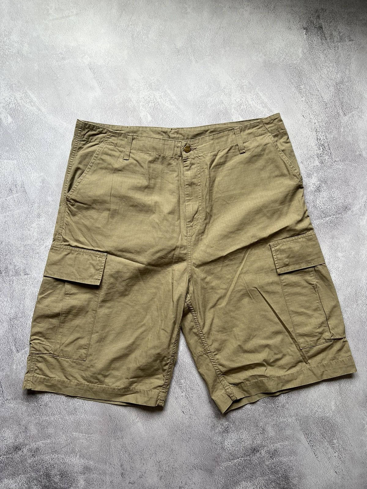 Carhartt Wip × Vintage Vintage CARHARTT Cargo Shorts — W36 Size US 36 / EU 52 - 1 Thumbnail