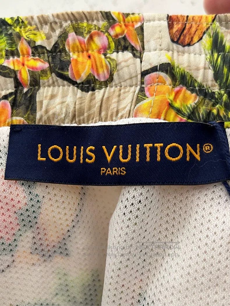 Louis Vuitton Louis Vuitton size m Floral presbyopic shorts Size US 28 / EU 44 - 4 Thumbnail