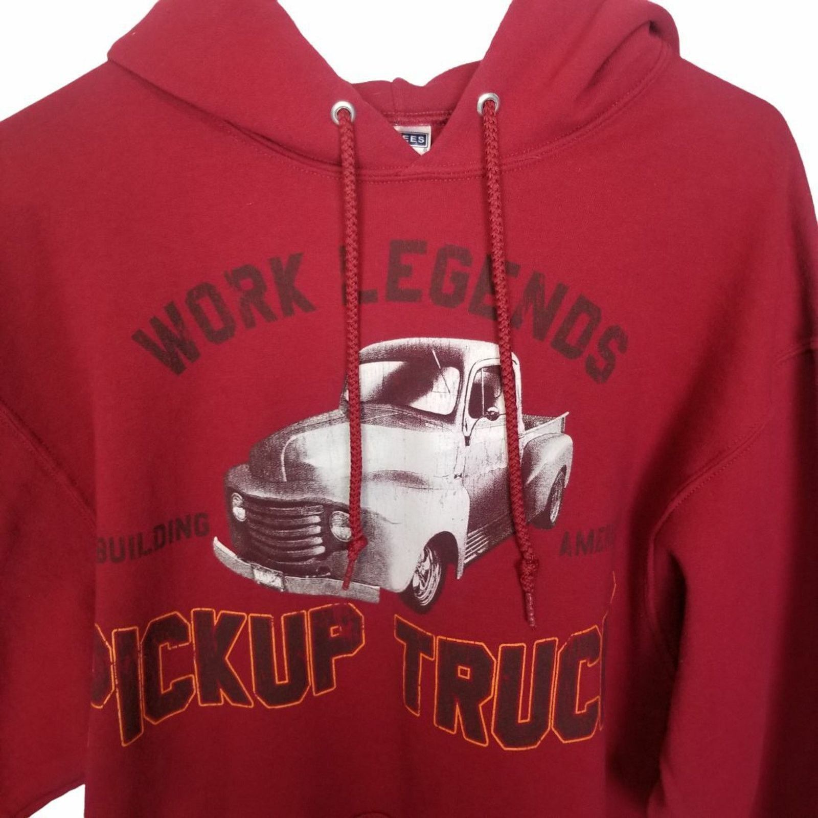 Jerzees Jerzees Nublend Work Legends Pickup Truck Hoodie Sweatshirt Size US L / EU 52-54 / 3 - 2 Thumbnail