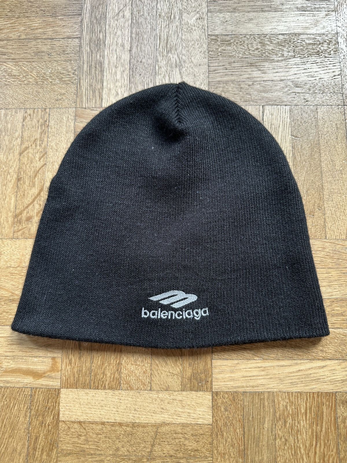 Balenciaga Black Balenciaga ski wear beanie hat | Grailed