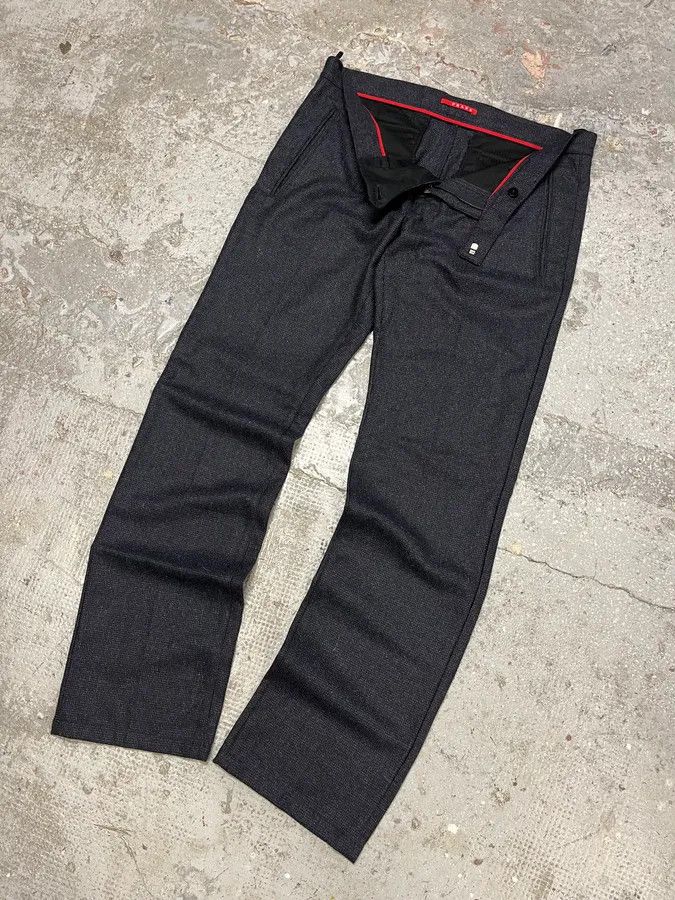Prada AW2008 Prada Wool Dark Classy Tailored Pants Size US 32 / EU 48 - 6 Thumbnail