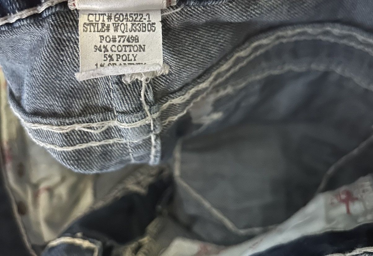 True Religion × Vintage True Religion vintage navy blue made in USA white stitching Size US 27 - 9 Thumbnail