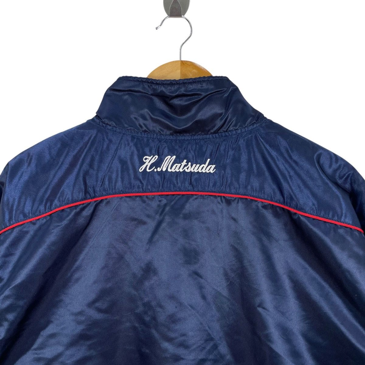 Japanese Brand Vintage Japan Baseball Team Half Zip Jacket Size US L / EU 52-54 / 3 - 8 Thumbnail