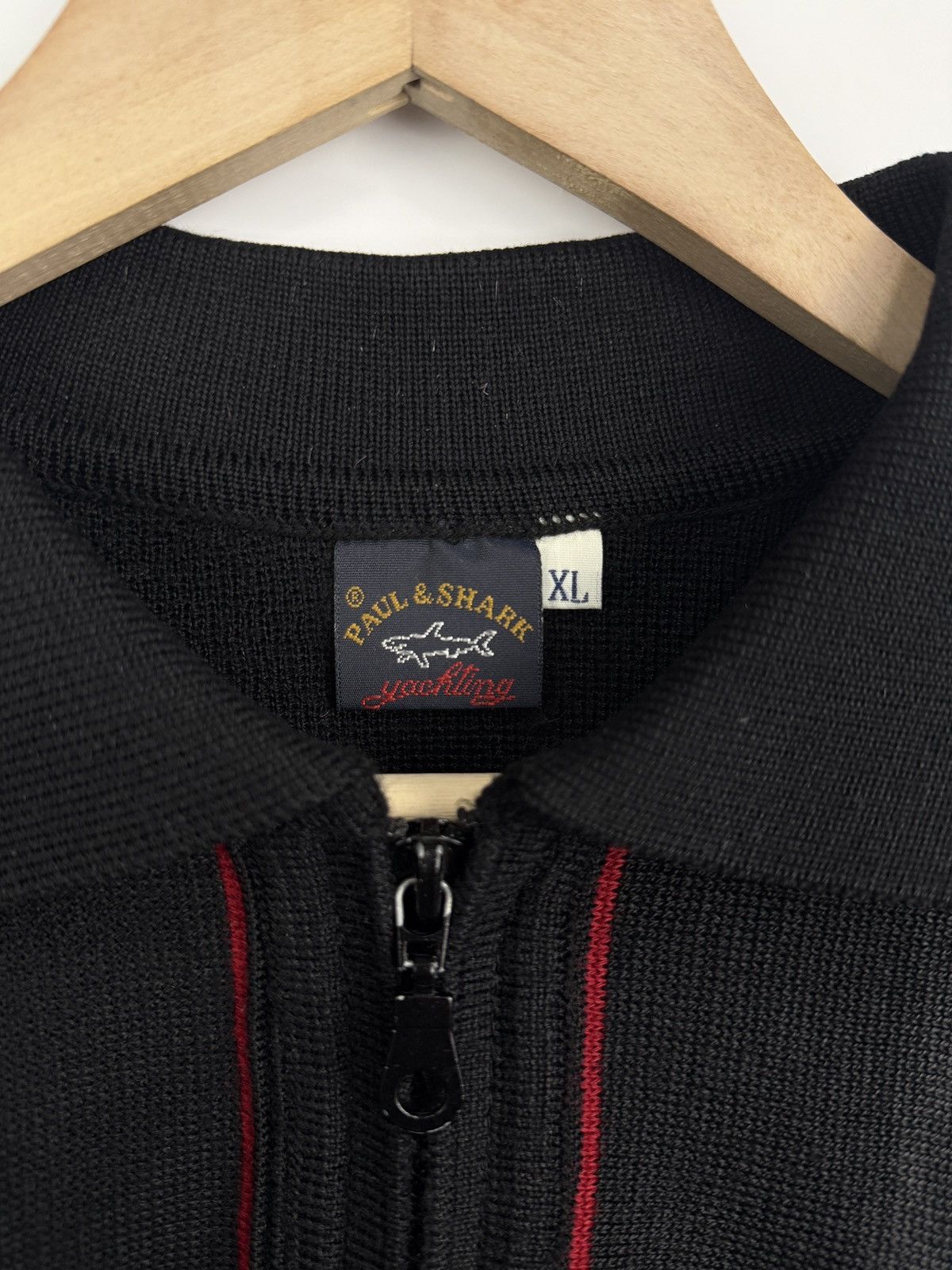 Paul & Shark 🇮🇹 Vintage 90s Paul Shark Yachting Heavy Weigh Sweater Retro Size US XL / EU 56 / 4 - 5 Thumbnail