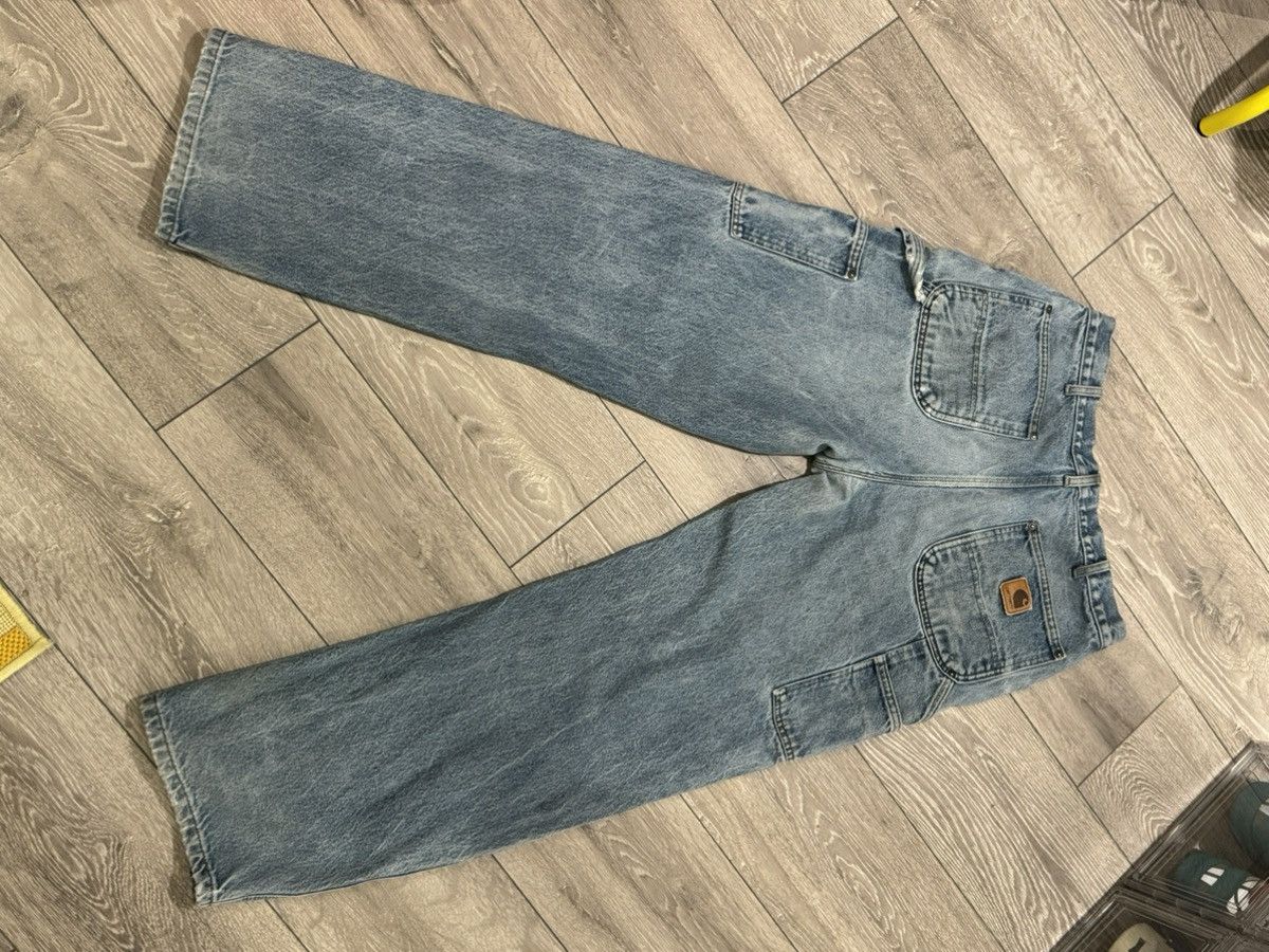 Carhartt × Vintage Carhartt Double Knee Denim Pants Size US 34 / EU 50 - 4 Thumbnail