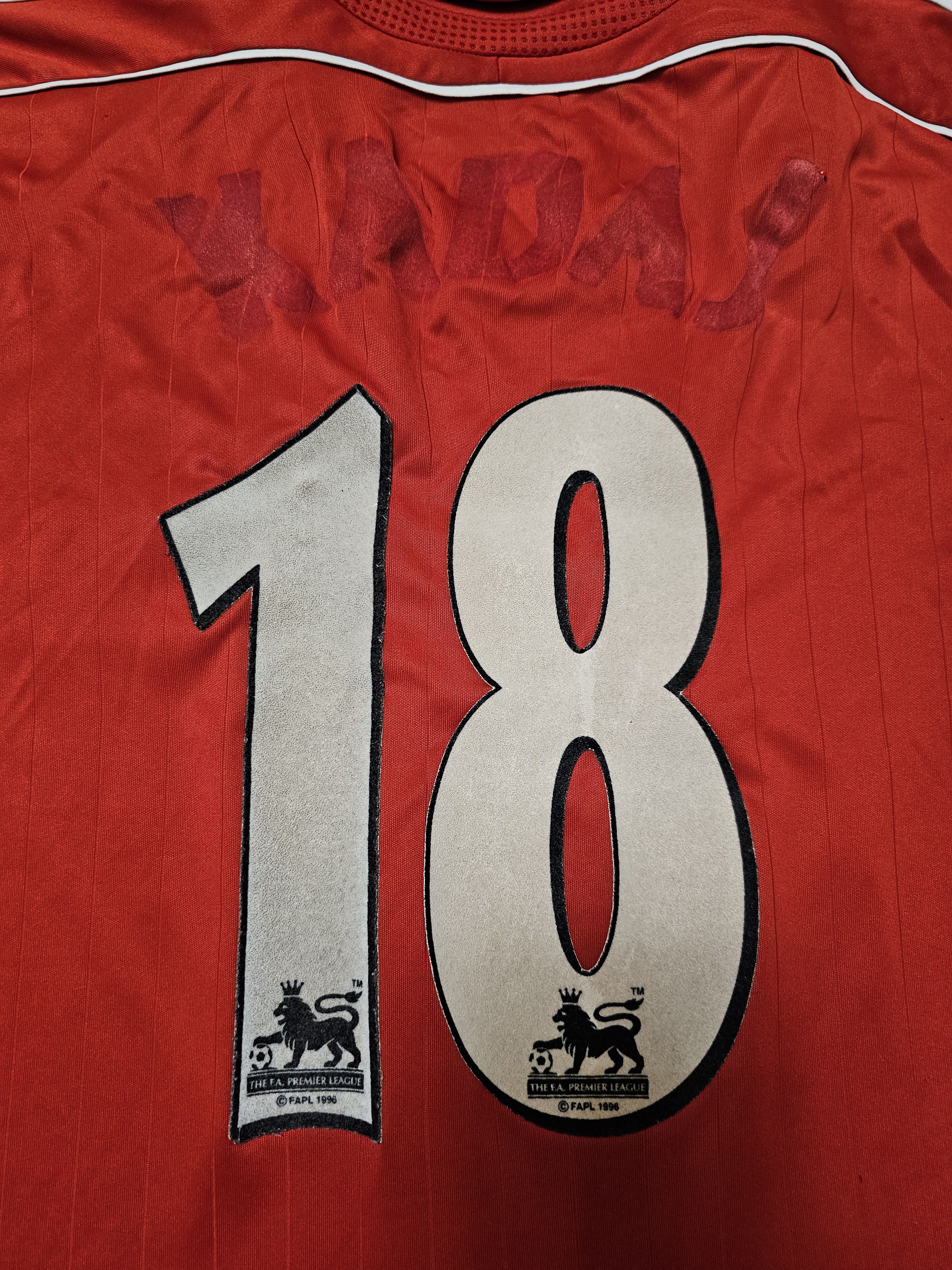 Adidas LIVERPOOL 2006 2008 HOME FOOTBALL SHIRT SOCCER JERSEY Size US XL / EU 56 / 4 - 6 Thumbnail