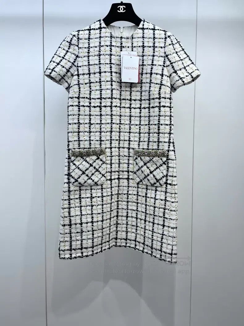 Valentino Valentino Plaid dress Size M / US 6-8 / IT 42-44 - 1 Thumbnail