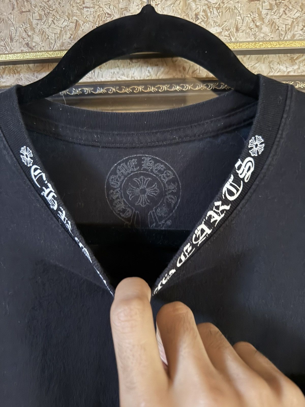 Chrome Hearts Chrome Hearts Collar Logo Shirt Size US S / EU 44-46 / 1 - 7 Thumbnail