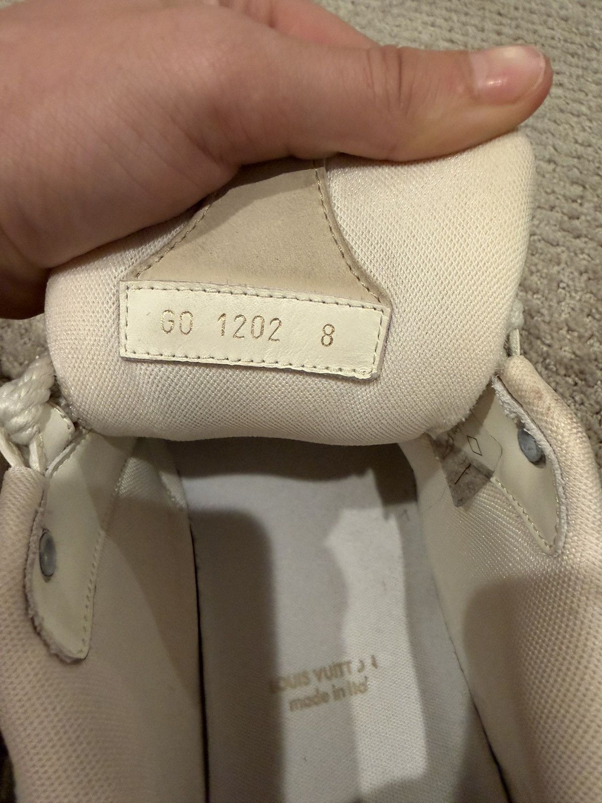 Louis Vuitton Louis Vuitton LV Skate Sneaker Beige Size US 9.5 / EU 42-43 - 9 Thumbnail