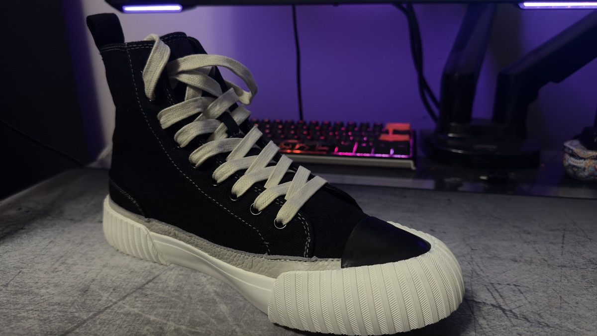 Rag & Bone Rag & Bone Black Jones High Top Sneaker Size US 9 / EU 42 - 10 Thumbnail