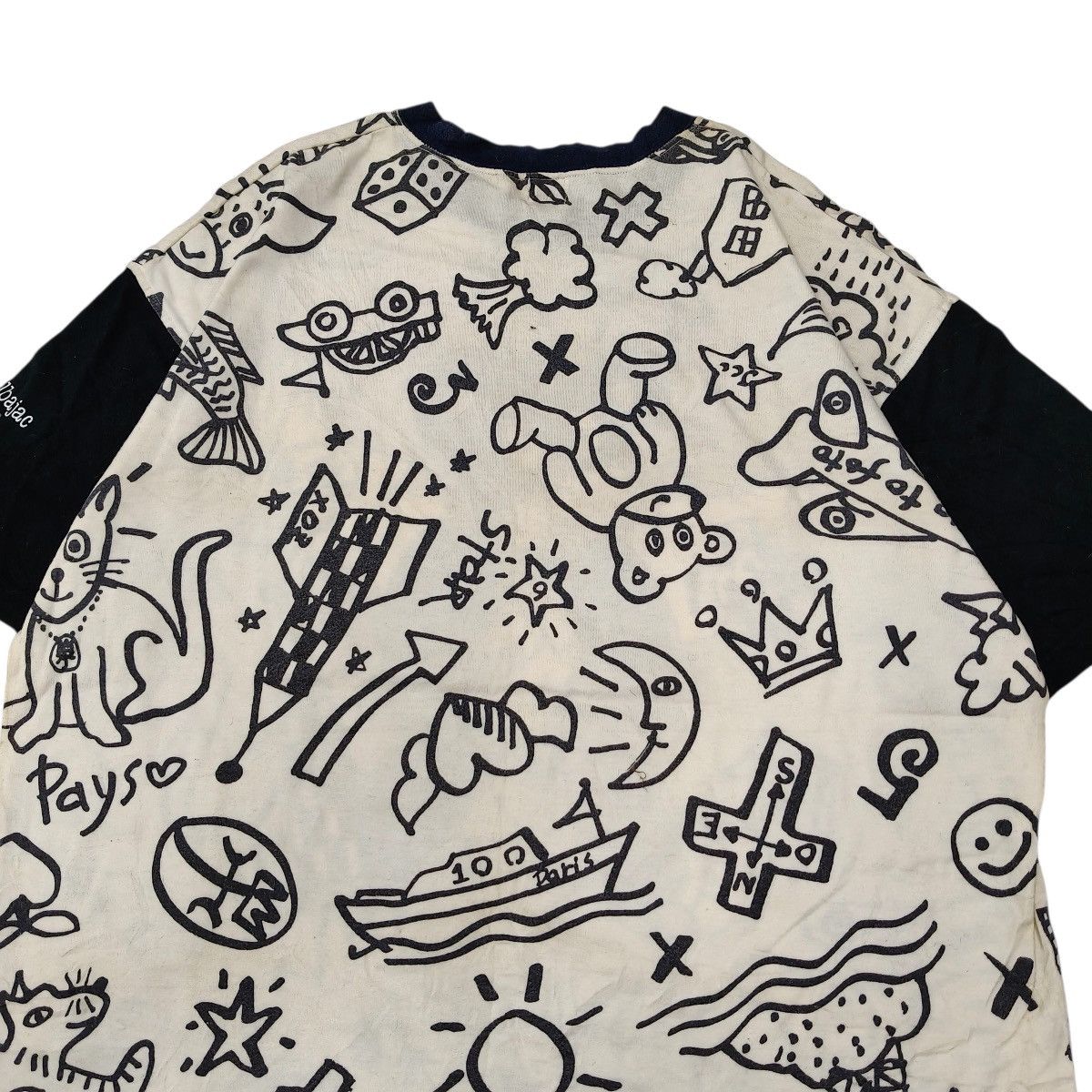 Jean Charles De Castelbajac Vintage Jean-Charles de CASTELBAJAC Art Tshirt Size US M / EU 48-50 / 2 - 6 Thumbnail