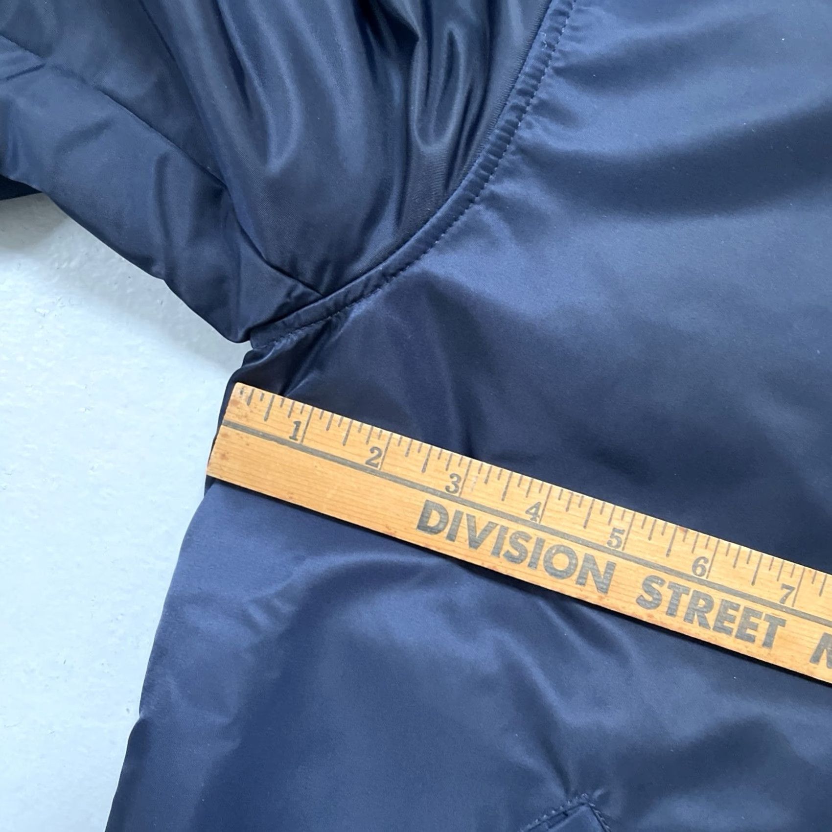 Golden Bear Golden Bear x UnionMade Nylon Military Style Bomber Jacket Unisex Adults S Blue USA Vintage Heritage SF Union Made Army College Military Jacket Size US S / EU 44-46 / 1 - 3 Thumbnail