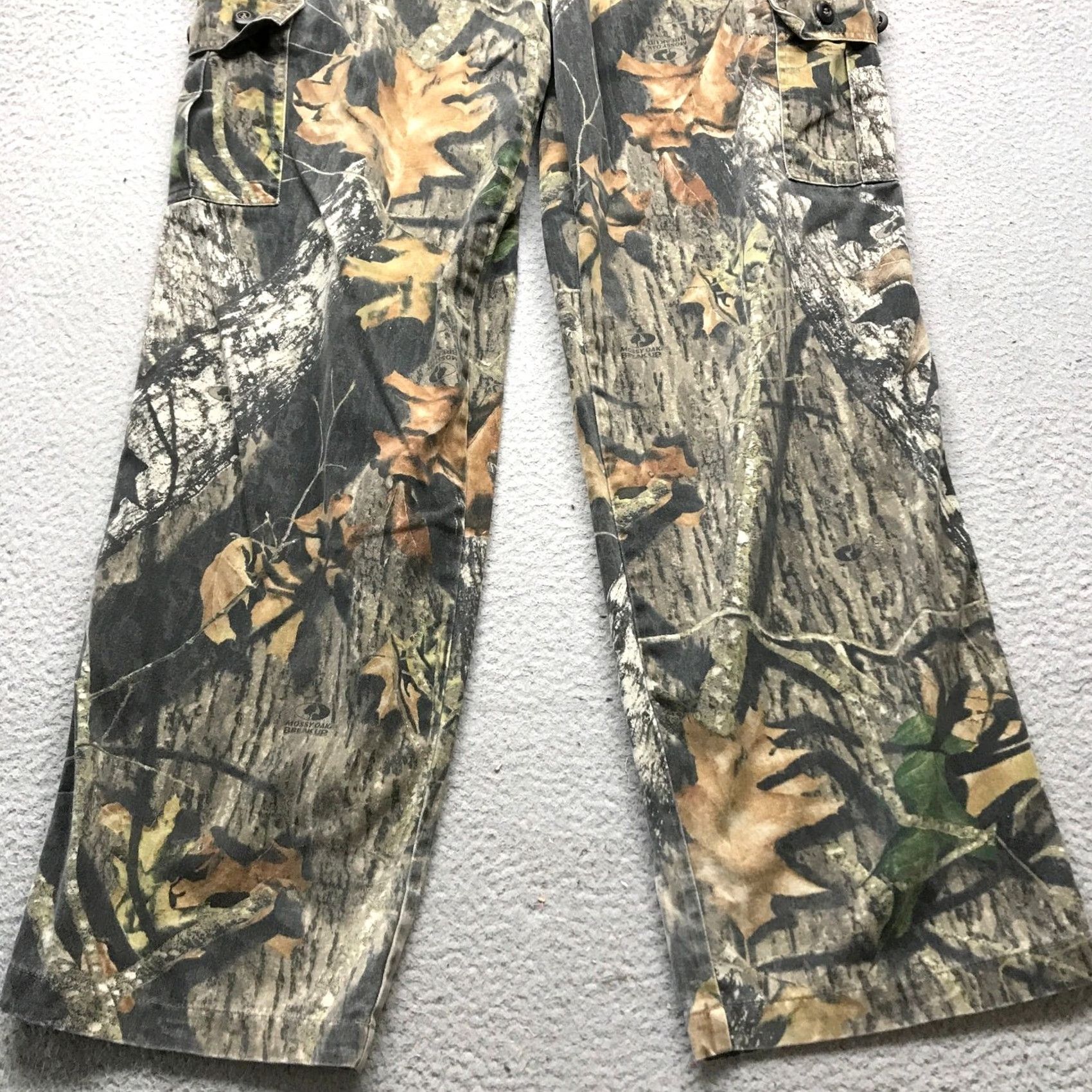 Vintage VINTAGE Mossy Oak Fieldstaff Camouflage Hunting Cargo Pants Mens Large Green Size US 33 - 7 Thumbnail