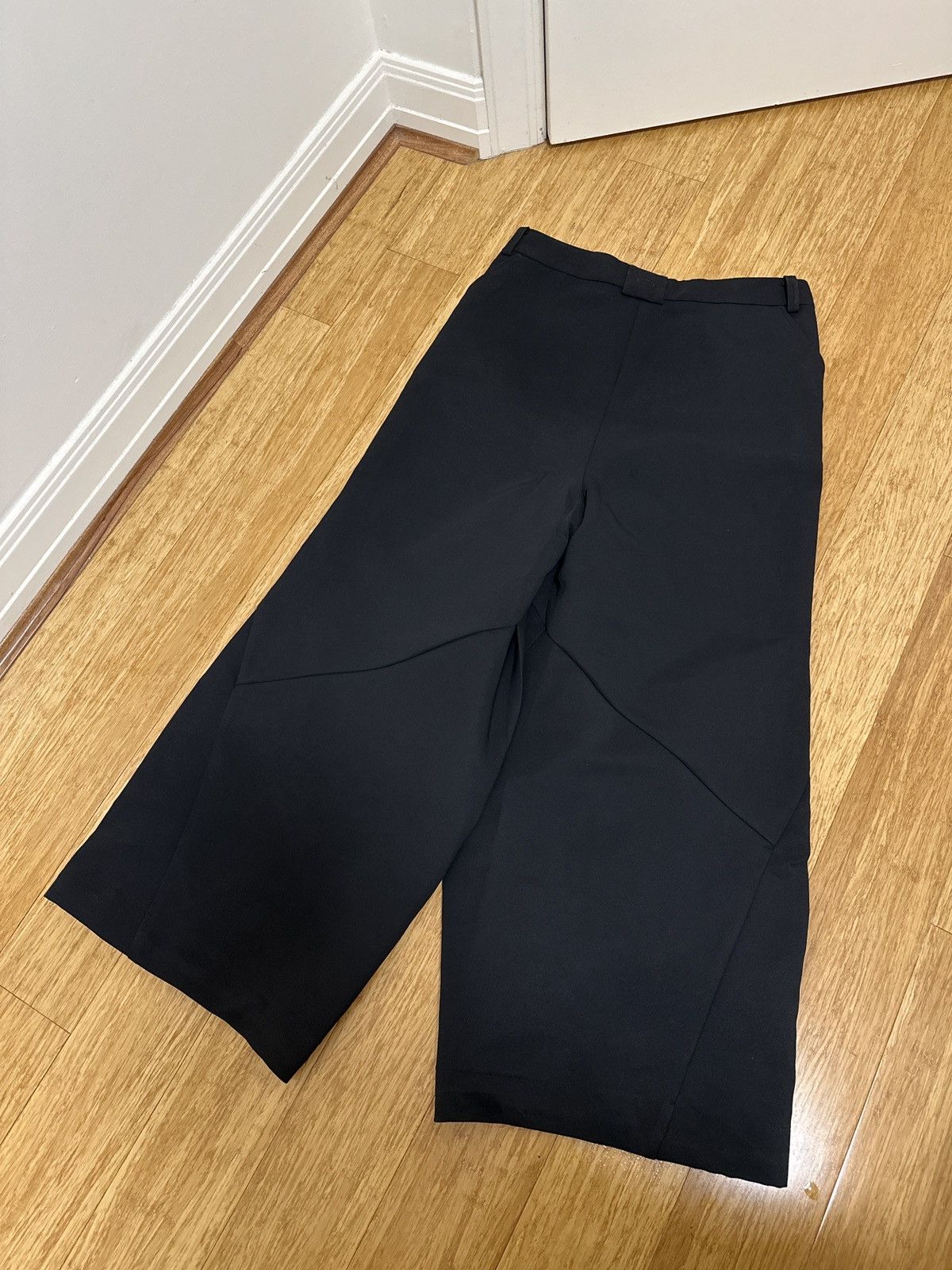 Japanese Brand Pleated Pants Size US 33 - 2 Thumbnail