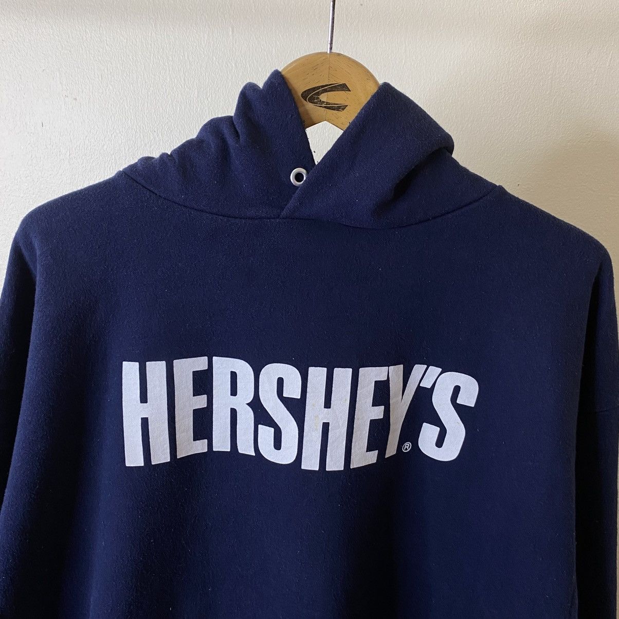 Vintage Vintage 1990s Hersheys Chocolate Promo Pullover Hoodie Size US XL / EU 56 / 4 - 2 Thumbnail