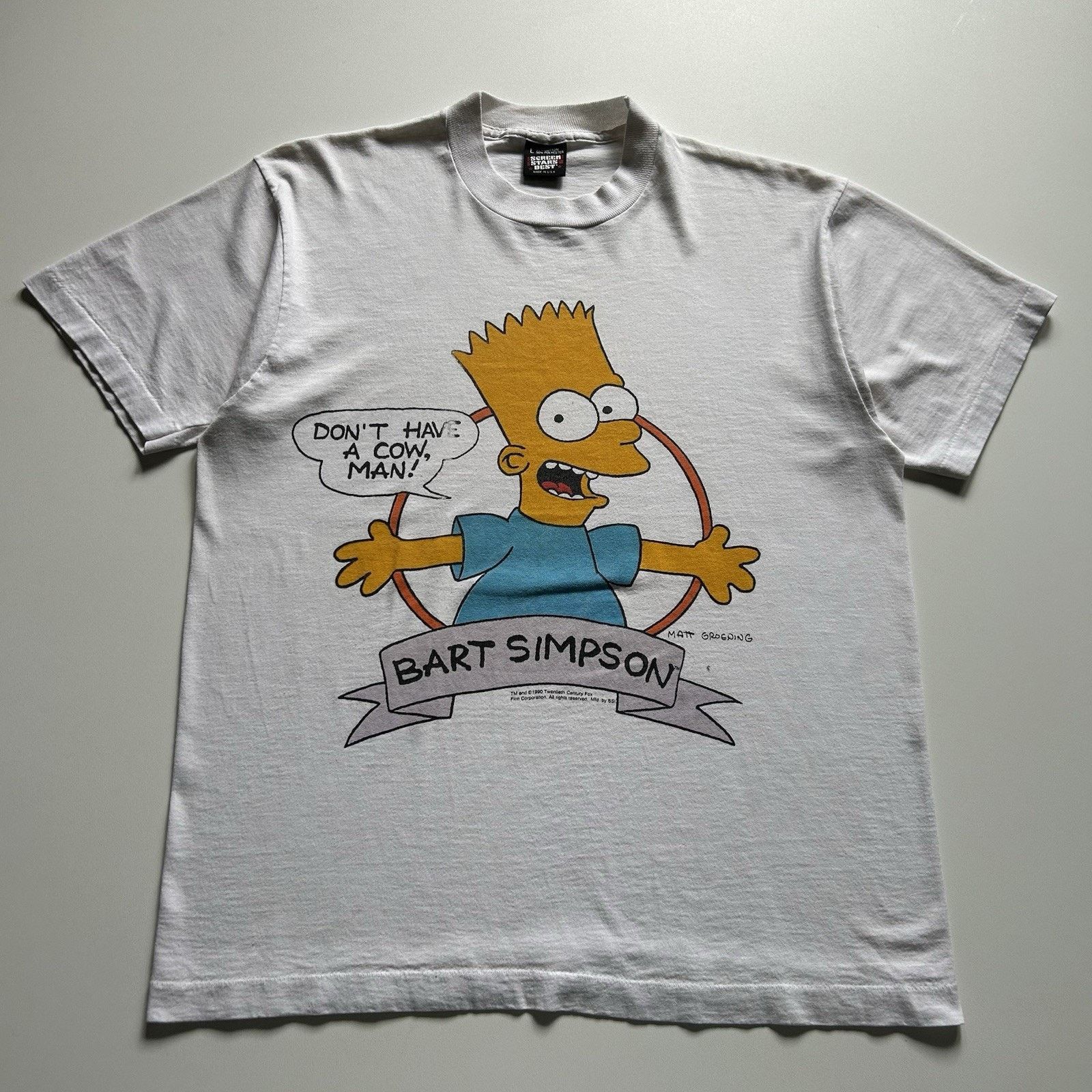 The Simpsons × Vintage Vintage T-shirts The Simpson Krusty