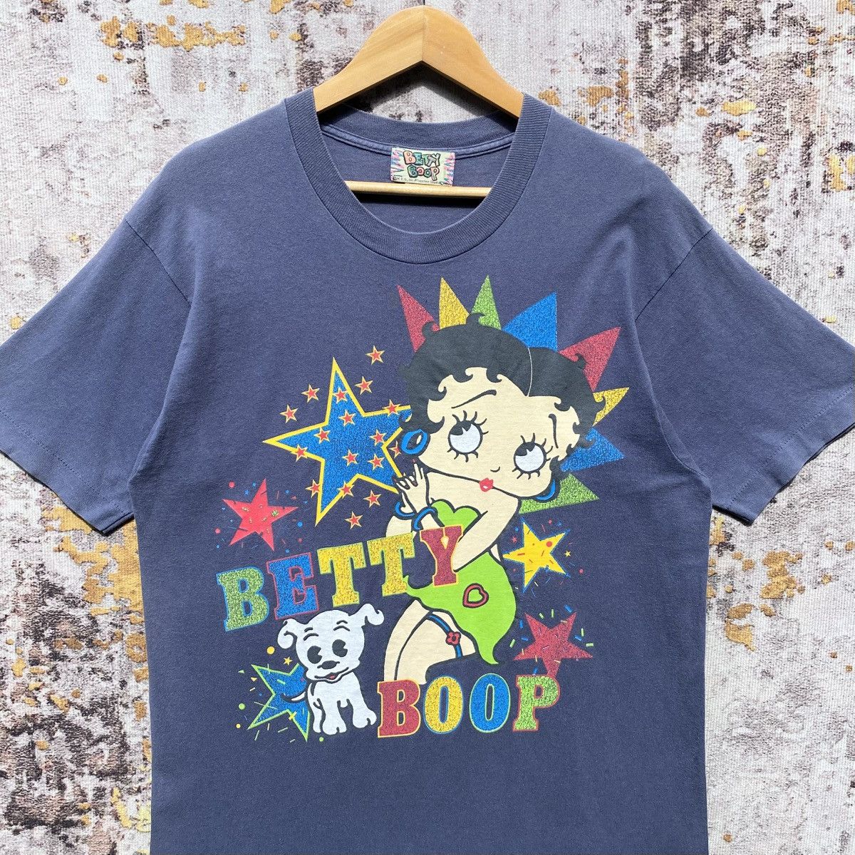 Cartoon Network Vintage 90s Betty Pop Cartoon Character Shirt SunFaded Size US M / EU 48-50 / 2 - 5 Thumbnail